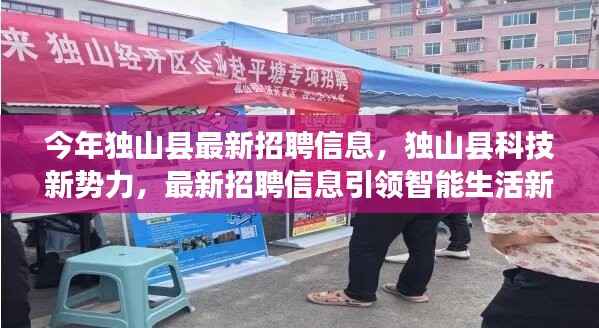 独山县最新招聘信息,科技新势力引领智能生活新纪元