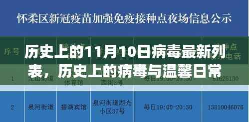 历史上的病毒与日常,纪念11月10日的病毒故事与温馨日常回顾