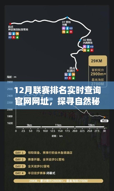 探寻自然秘境,联赛排名背后的心灵之旅实时查询官网网址(12月版)