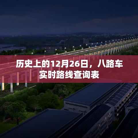 历史上的12月26日与八路车实时路线查询表揭秘