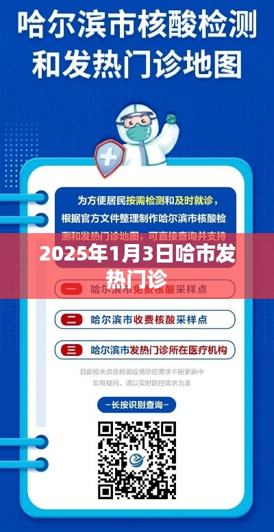 哈尔滨发热门诊在行动，关注健康，守护你我（2025年1月3日）
