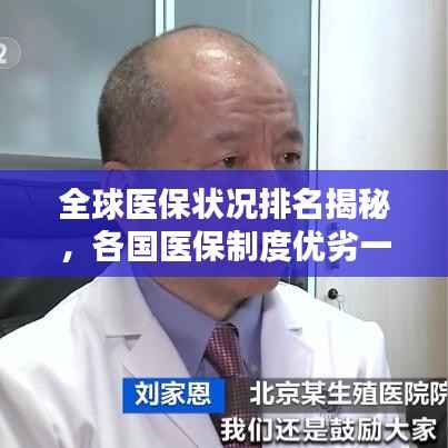 全球医保状况排名揭秘,各国医保制度优劣一览