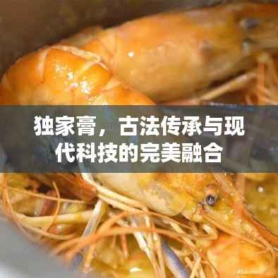 独家膏,古法传承与现代科技的完美融合